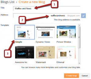BloggerCreateBlog