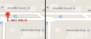 Google Map - Pin vs No Pin