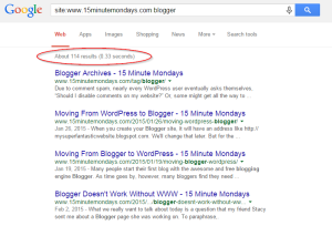 15MinuteMondays Site Search